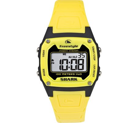 Freestyle Unisex FS80976 Shark Yellow Red Cyan Polyurethane Watch