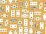 ALICE IN WONDERLAND Playing Card Queen King Jack Heart Spade Diamond Club Cotton Fabric BY THE HALF YARD ALICE IN WONDERLAND Playing Card Queen King Jack Heart Spade Diamond Club Cotton Fabric BY THE HALF YARD