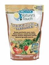 GARDEN WAY LLC 502-910-0008 "NATURE'S TOUCH" ORGANIC BASED VEGETABLE FERTILIZER - 6 Lbs