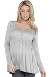 NOM Charcoal Chloe Top