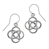Sterling Silver Celtic Knot Earrings