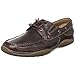 Johnston & Murphy Men's Mayhew Boat Shoe,Mahogany Full Grain,10.5 M US