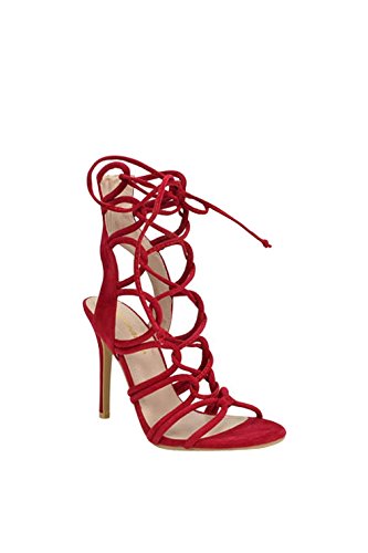 shoe republic la lace up heels