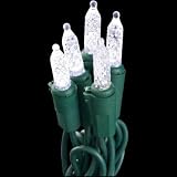 LightShow 70ct. White Starry Night String Holiday Christmas Lights