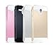 Tip-top® lenovoA8 A808T A806 Case,Aluminum Metal Bumper Frame Case with Acrylic Back Plate Cover for lenovo A806 A808T A8(silver)