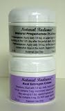 Estro Pack = Two 2 oz. Jars - One Progesterone & One Real Estrogen/Estriol (Soy-Free - Unscented & Paraben-Free) Creme - 2 Menopause Products In One Package