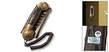Bronze Wired Home Office Wall Mount Telephone