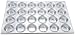 Winco AMF-24 24-Cup Non-stick Muffin and Cupcake Pan, Aluminum