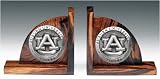 Auburn Tigers Ironwood Book Ends (Set of 2) - NCAA College Athletics