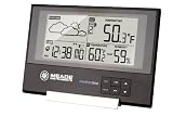 Meade TE346W Slim Line Personal Weather Station with Atomic Clock