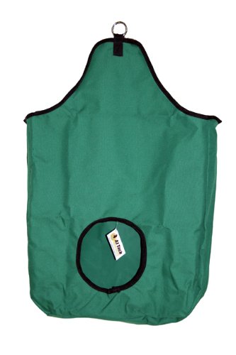 Large Canvas Hay Bag Hunter Green
