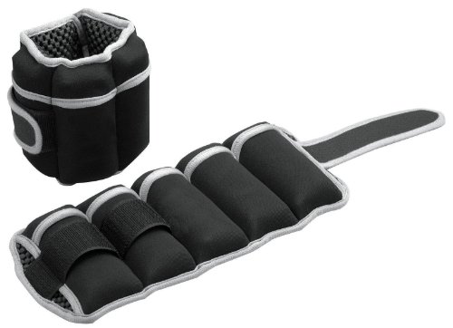 body coach 18305 Gewichtsmanschetten einstellbar, grau/schwarz, 2x2,3kg Preisvergleich