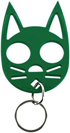 The Cat Personal Safety Keychain -Green