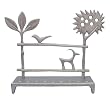 Kid and Trees Menorah by Shraga Landesman ( 9x9" )