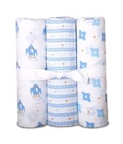 Luna Lullaby Soothing Swaddle Blanket - To the Moon 3 pack