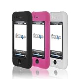 Dismaq qCase dq-101 Silikonh&uuml;lle f&uuml;r Apple iPhone 3G, iPhone 3GS - 3er-Pack