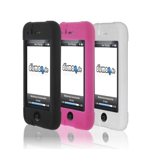 Dismaq qCase dq-101 Silikonh&uuml;lle f&uuml;r Apple iPhone 3G, iPhone 3GS - 3er-Pack