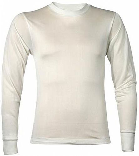 Childrens Toyshop  Sporting Goods : Terramar Men's Thermasilk Crew Neck top