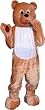 Teddy Bear Economy Mascot Adult Costume - Mascot Costumes