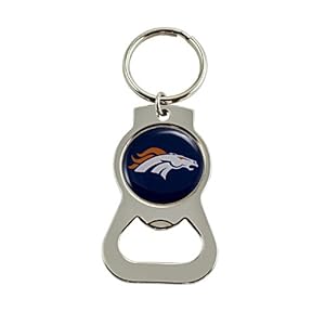 NFL Denver Broncos Bottle Opener Key Ring