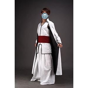 Japanese Anime Bleach Cosplay Costume - Aizen Sousuke 2nd Ver Set