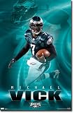 Philadelphia Eagles - Michael Vick Wall Poster 22" X 34"