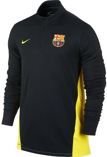 2013-14 Barcelona Nike Midlayer Top (Black)