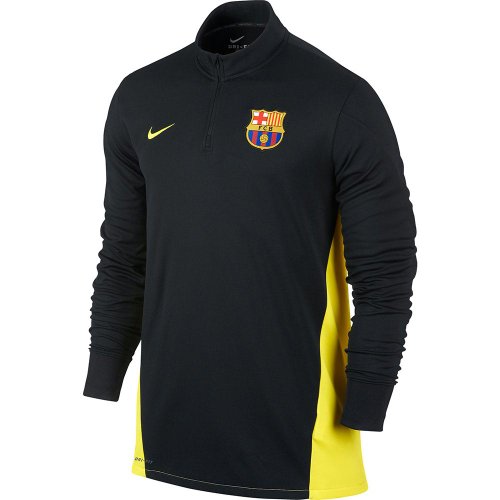 2013-14 Barcelona Nike Midlayer Top (Black)