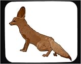 Decorated Mouse Pad with Arabian, okenrav, zoo, nocturnal, captivity, mammal, fox, fenneken, African, animal, desert, fenec, dog, predator, canine, fennec