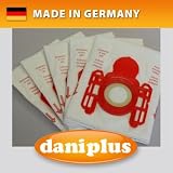 Produkt-Bild: daniplus&copy; 123 / 5 Vlies Staubsaugerbeutel HyperfiltPlus&reg; f&uuml;r AEG Gr.28, Electrolux E51, Progress P60