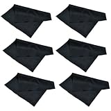 6 Pack Progo Microfiber Cleaning Cloth - For iPhone, Tablets, Lenses, TV and Laptop Screen, Watch, Silverware, Glasses and Other Delicate Surfaces.