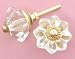 Vintage French Glass Knob ~ Pull Drawer*Cabinet ~ Knob Drawer*Cabinet ~ Knob*Pull Dresser ~ Knob*Pull Furniture ~ Knob*Pull Kitchen ~ Design Chic #IK55