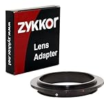 Zykkor Macro Reverse Ring Adapter for 52mm Filter Thread Lens to Canon EOS  ....