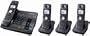 Panasonic KX-TG6074B 5.8 GHz Digital Cordless Answering System with 4 Handsets