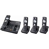 Panasonic KX-TG6074B 5.8 GHz Digital Cordless Answering System with 4
Handsets (Office Product) tagged "phones" 5 times