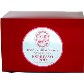 Aloha Island Certified Organic Coffee Espresso Pods, ESE for Home Espresso Machines, 48... by Aloha Island Coffee