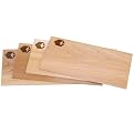 Set of 4 Cedar Grilling Planks