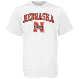 Nebraska Cornhuskers White Youth Bare Essentials T-shirt