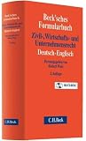 Produkt-Bild: Beck'sches Formularbuch Zivil-, Wirtschafts- und Unternehmensrecht. Deutsch-Englisch