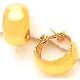 Monet Wedding Band Hoop Earrings