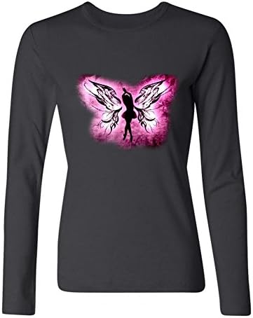 WSSAICE Cute O-Neck t-shirts for womens 100% Cotton-Ballet Girl