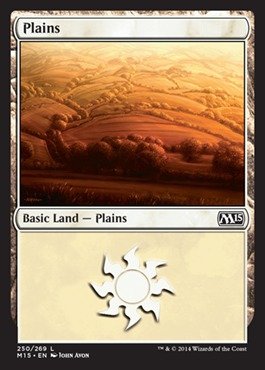 Magic: the Gathering - Plains (250/269) - Magic 2015 - Foil