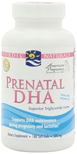 Nordic Naturals - Prenatal DHA - Unflavored - 500 mg 180 - Softgel