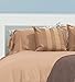 Cariloha Classic Bamboo Sheets 4 Piece Bed Sheet Set - Softest Bed Sheets and Pillow Cases - Lifetime Protection (Queen, Sandy Shore)