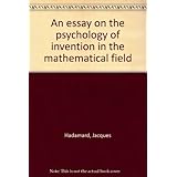 an essay on the psychology of invention in the mathematical field