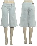 HOTKISS Stretch Twill Striped Capri