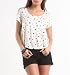 Nollie Womens Fly Away Print Tee - White X Sml Size