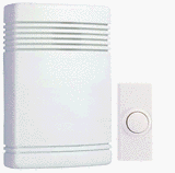Door Chimes & Bells: Heath Zenith Trine SL6140B Wireless Chime