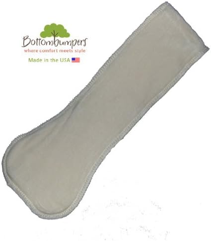 Bottombumpers Replacement Snap-In Soaker Organic Cotton/Bamboo - Small