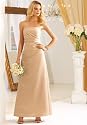 Chadwicks Strapless Ruched Dress